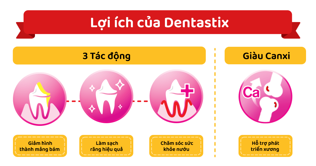 DentaStix® (đồ ăn vặt chăm sóc răng miệng cho chó)